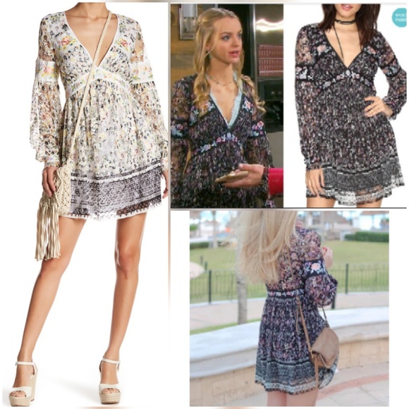 🍒NWOT🍒 FREE PEOPLE MINI DRESS - Picture 3 of 8